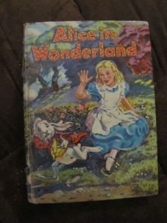 ALICE in WONDERLAND Vintage Whitman Book 1955 Lewis Carroll