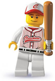 lego 8803 minifigures series 3 16 baseball player time left