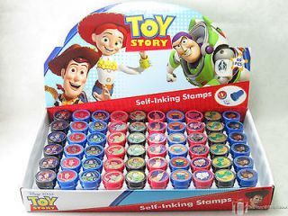 12) Disney Toy Story Self Ink Stamps Party Favors   Buzz Woody Jessie 