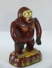 Vintage Japanese tin plate battery operated King Kong light up eyes 