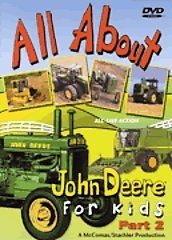 JOHN DEERE All about John Deere for Kids Part 2 DVD Combines 