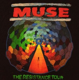 Shirt Muse 2010 The Resistance Tour Black Large Gently Used 