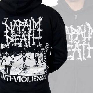 napalm death curse men s zip up hoodie