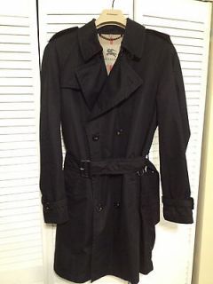 burberry mens trench coat size m 48r euro