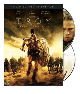 Troy DVD, 2007, 2 Disc Set, Directors Cut Unrated