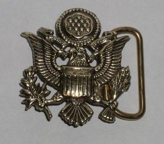 us army officer s belt buckle from hat brass