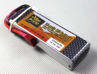 USA Ship 11.1v 2200mAH 20C Lipo Battery for Rc Helicopter, Rc Airplane 