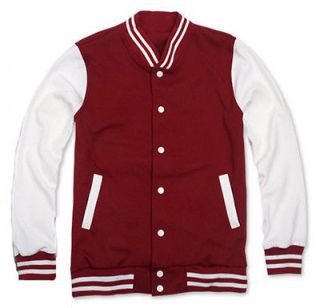   Letterman College Jacket/Basebal​l jacket  XS, S, M, L, XL, XXL sz