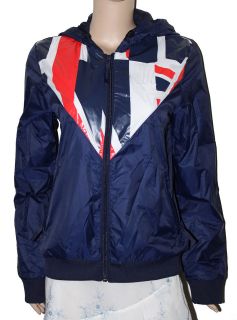 auth $ 90 adidas originals women olymp wbflag hooded jacket