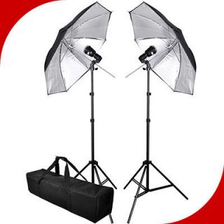 32 Photo Studio Silver Umbrella Flash Lighting Kit Photography Light 