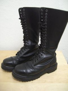 Worn 20 hole Undercover Boots Rangers Stiefel Skinhead Oi Punk Goth 