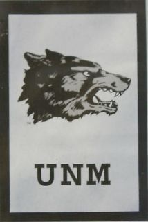 Newly listed University of New Mexico House Flag 28 x 44 New