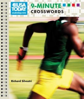 USA TODAY 9 Minute Crosswords by Richard Silvestri (2010, Paperback)