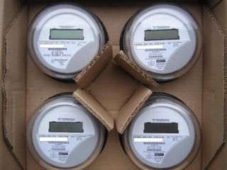 itron watthour meter kwh c1sr centron lot of 4  59 99 or 