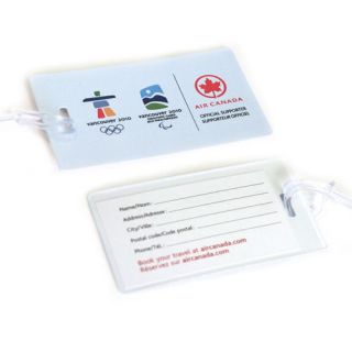 vancouver 2010 winter olympics air canada luggage tag from canada