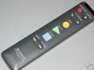 hitachi vt rmex2 video remote control works all models time
