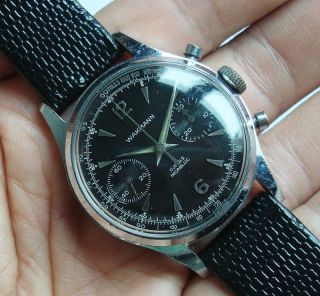 70s wakmann two registers men chronograph venus cal 188 from