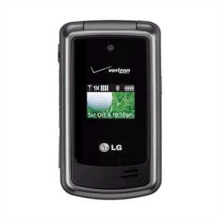 Verizon LG VX5500 Bluetooth Cell Phone Dark Grey CDMA No Contract Used 