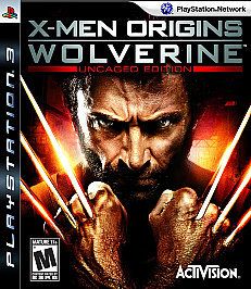 men origins wolverine uncaged edition sony playstation 3 2009