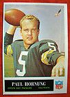 Old NFL Pizza Hut Glass Green Bay Packers Paul Hornung