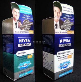 NIVEA for men Extra Whitening Moisturiser 10in1 40 ml. Normal skin 