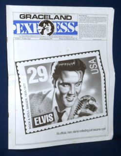   Presley GRACELAND EXPRESS Magazine Vol. 7 No. 4 Fourth Quarter 1992