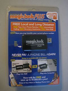 new magic jack plus 1st year or service included time