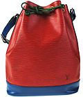 Authentic Louis Vuitton Epi Noe Shouder Tote Bag Red Blue Green 