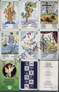 gypsy fortune telling cards by piatnik 1901 new  7 85 buy 