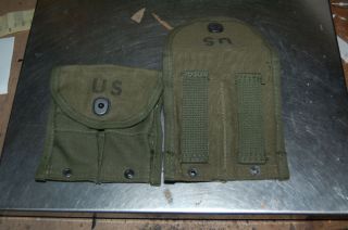 post wwii us army mint m1 carbine pouches from