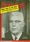   Magazine 9 Apr 1962   Chief Justice Earl Warren   China Riddle