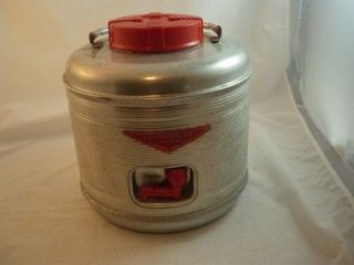   FEATHERFLITE ALUMINUM DRINK WATER COOLER JUG POLORON NICE CONDITION
