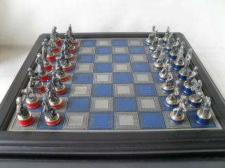   Mint British Museum Battle of Waterloo Black Watch spare chess pieces
