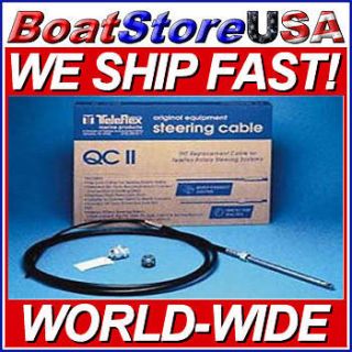 Teleflex Quick Connect Rotary Boat Steering Cable SSC6208 8ft.