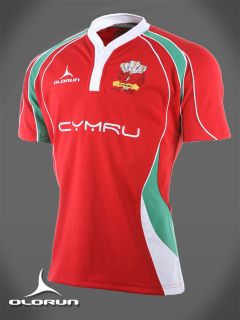 welsh rugby supporters shirt red jersey s xxxxl more options