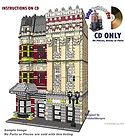Westminster Row Town House Instructions CD Custom Lego ® 10218 10224 