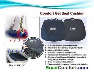   Medical Supply Gel Seat Cushion for Wheelchair,off​ice,car,home