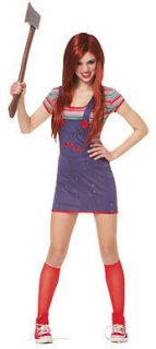 Seed Of Chucky Sassy Chucky Teen Girls Halloween Costume by Franco New 