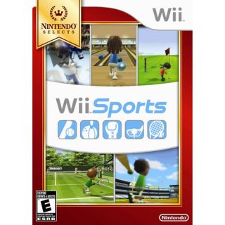 WII SPORTS NINTENDO SELECTS NINTENDO WII GAME COMPLETE GAME DISC AND 
