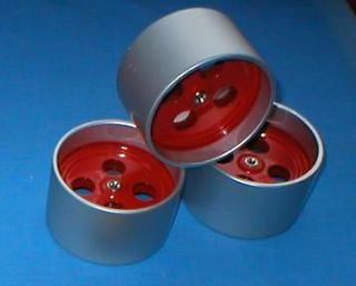 FULL SET 2 PLUS 1 OF ROLLER WHEELS FOR A WILESCO D365 OLD SMOKEY 