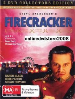 FIRECRACKER (MIKE PATTON) ARTHOUSE MOVIE FILM (2 DVD SET) NEW & SEALED