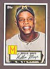 2012 TOPPS NATIONAL CONVENTION 1952 RETRO WILLIE MAYS MINNEAPOLIS CARD