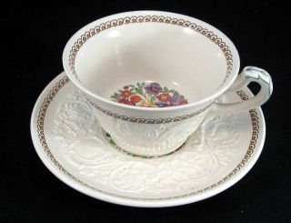 wedgwood china windermere patrician cup and saucer set time left
