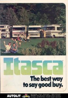 1980 itasca motorhome rv brochure time left $ 14 99