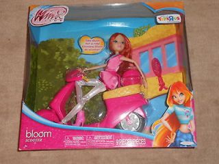 new nickelodeon winx club bloom doll and scooter time left