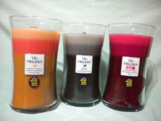 22 OZ WOODWICK CANDLES W/ S ON ***