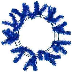 royal blue 24in work wreath for deco mesh wreaths time