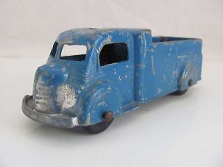Tootsie Toy Wrigley Box Van #1010 4.5 Blue with Rubber Tires 