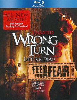Wrong Turn 3 Left for Dead Blu ray Disc, 2009