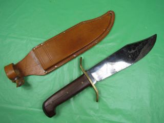 us western w49 huge bowie knife  150